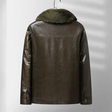Kurtka Skórzana Fleece