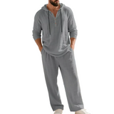 Zalecta - Zestaw Loungewear z Lnu