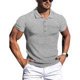 Elegancka Pasiasta Koszula Polo