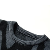 Elegancki Sweter w Wzory