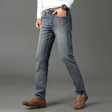 Jeansy Biznesowe z Denimu