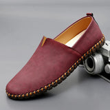 Santorini Skórzane Loafers