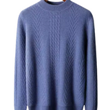 Sweter Kaszmirowy Mizar Wzorzysty