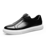 Casual Skórzane Buty Slip-On