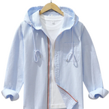 Lniana Bluza z Kapturem