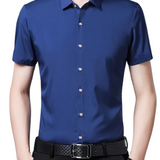 Koszula Krótki Rękaw Business Casual