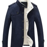 Elegancki Fleece Płaszcz