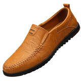 Eleganckie Skórzane Loafers