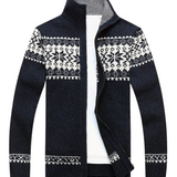 Elegancki Sweter Robiony na Drutach