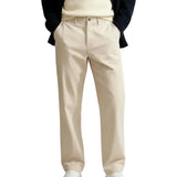 Herre Chinos w Sandy Beige – Luźny Krój