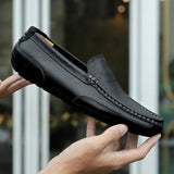 Vintage Skórzane Loafers