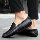 Vintage Skórzane Loafers