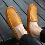 Vintage Skórzane Loafers