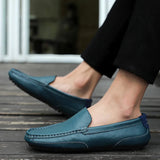 Vintage Skórzane Loafers