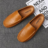 Vintage Skórzane Loafers