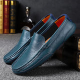 Vintage Skórzane Loafers