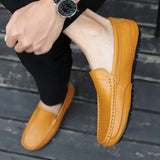 Vintage Skórzane Loafers