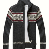 Elegancki Sweter Robiony na Drutach