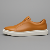 Eleganckie Skórzane Buty Slip-On