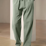 Casual lniane spodenki letnie