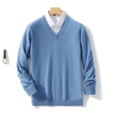 Elegancki Sweter z V-Krójem