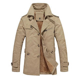 Elegancki Płaszcz Trench Z Podszewką